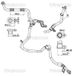 TRISCAN Hochdruckleitung und Niederdruckleitung Klimaanlage 9010 14007 Hinten für OPEL Vivaro B Combi (X82)