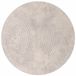 vidaXL - Vloerkleed - GALATI - Beige - Ø 120 cm - Polyester