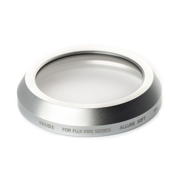 NiSi Filter voor Fuji X70 X100V X100T X100S X100F X100 - 49mm Allure Soft Filter Silver