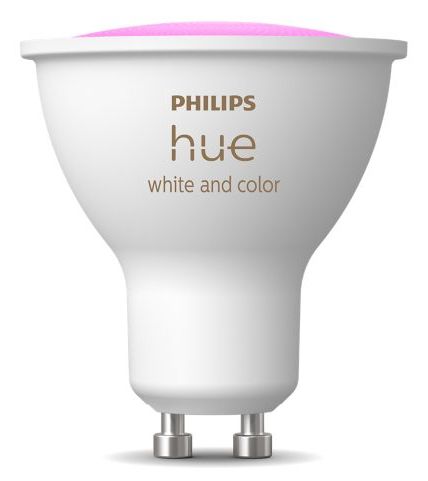 Philips Hue White and Color Ambiance GU10 Smart Spot - 4.2W - LED - Multi-Color