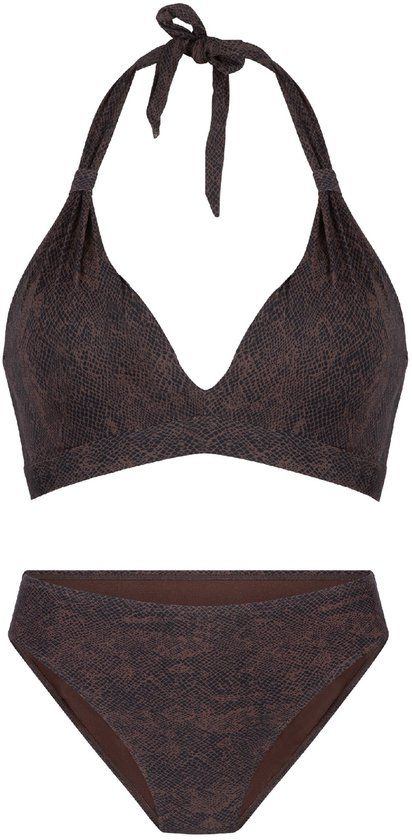 LingaDore Triangel voorgevormd bikini set Snake print