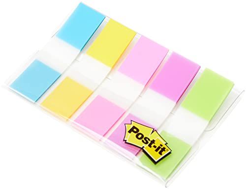 Post-it Index Mini - Zelfklevende strips - 5 kleuren - 5x20 vellen
