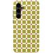 Selencia Vivid Backcover voor de Samsung Galaxy S24 FE - Check This Olive