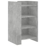 VidaXL Dressoir 45x35x75 cm Bewerkt Hout Betongrijs