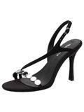 Tamaris - Dames - Sandalen met hak - Zwart - Maat 36