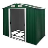 Deuba Metalen Tuinschuur - 5m² - Groen