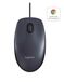 Logitech B100 - Optical Mouse - USB - Black