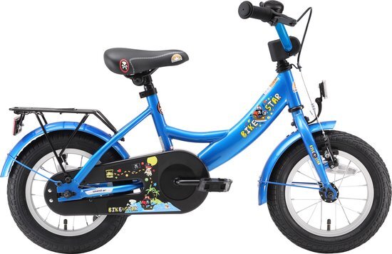 bikestar 12 inch Classic kinderfiets, blauw