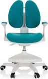 HJH OFFICE Kinder Bureaustoel KID WING Stof Blauw