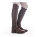 Kavalkade mini-chaps Remus en cuir de veau huilé