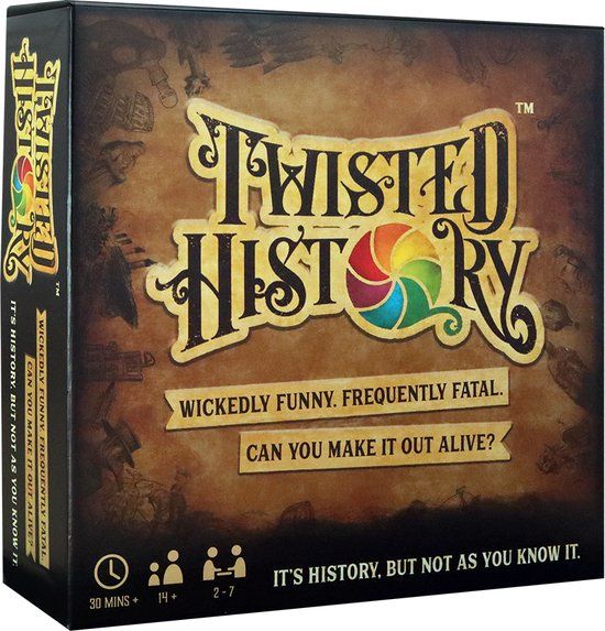 Twisted History - English Party Game - Trivia - Oddities from History - Horror - Ominous Facts & Curiosities