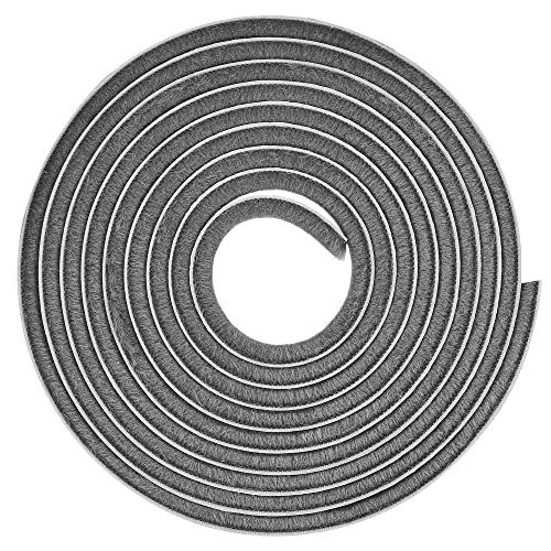 Cyclingcolors Borstelafdichting - 4,8mm x 10mm x 10m - Deurafdichting, Insectenbescherming