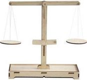 Solexpert 39503 Apothekerweegschaal Houten Bouwpakket
