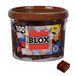 Simba Blox, 104114533, 100 bruine bouwstenen voor kinderen vanaf 3 jaar, 4 stenen, in doos, hoge kwaliteit, volledig compatibel met vele andere fabrikanten