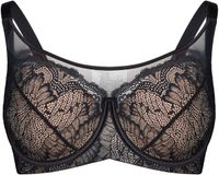 Esotiq Crown - Voorgevormde Beha - Zwart - 75F - Met Beugel