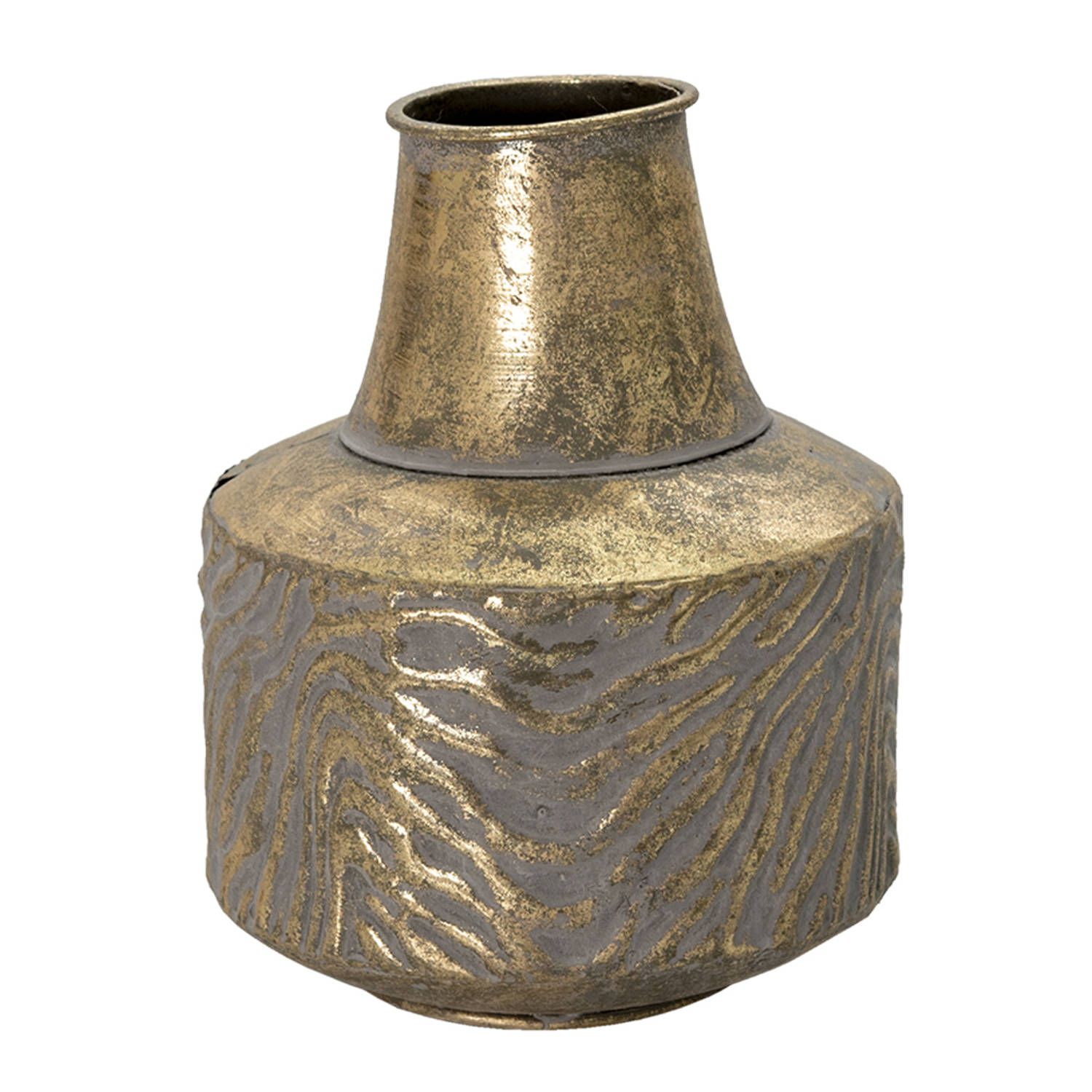 Clayre & Eef Vaas ø 15x21 cm Koperkleurig Metaal