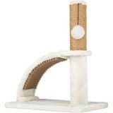 ZOOFARI® Poteau à gratter pour chat (Arbre à chat avec planche de massage)