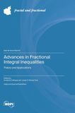 Advances Mdpi Ag Advances in Fractional Integral Inequalities Hardcover