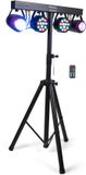 Ibiza DJLIGHT60 - 4-in-1 LED-verlichtingsset met statief