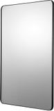 VEVOR Miroir mural rectangulaire Miroir de maquillage Miroir de salle de bain 1220x916x25mm Noir