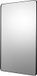 VEVOR Miroir mural rectangulaire Miroir de maquillage Miroir de salle de bain 1220x916x25mm Noir