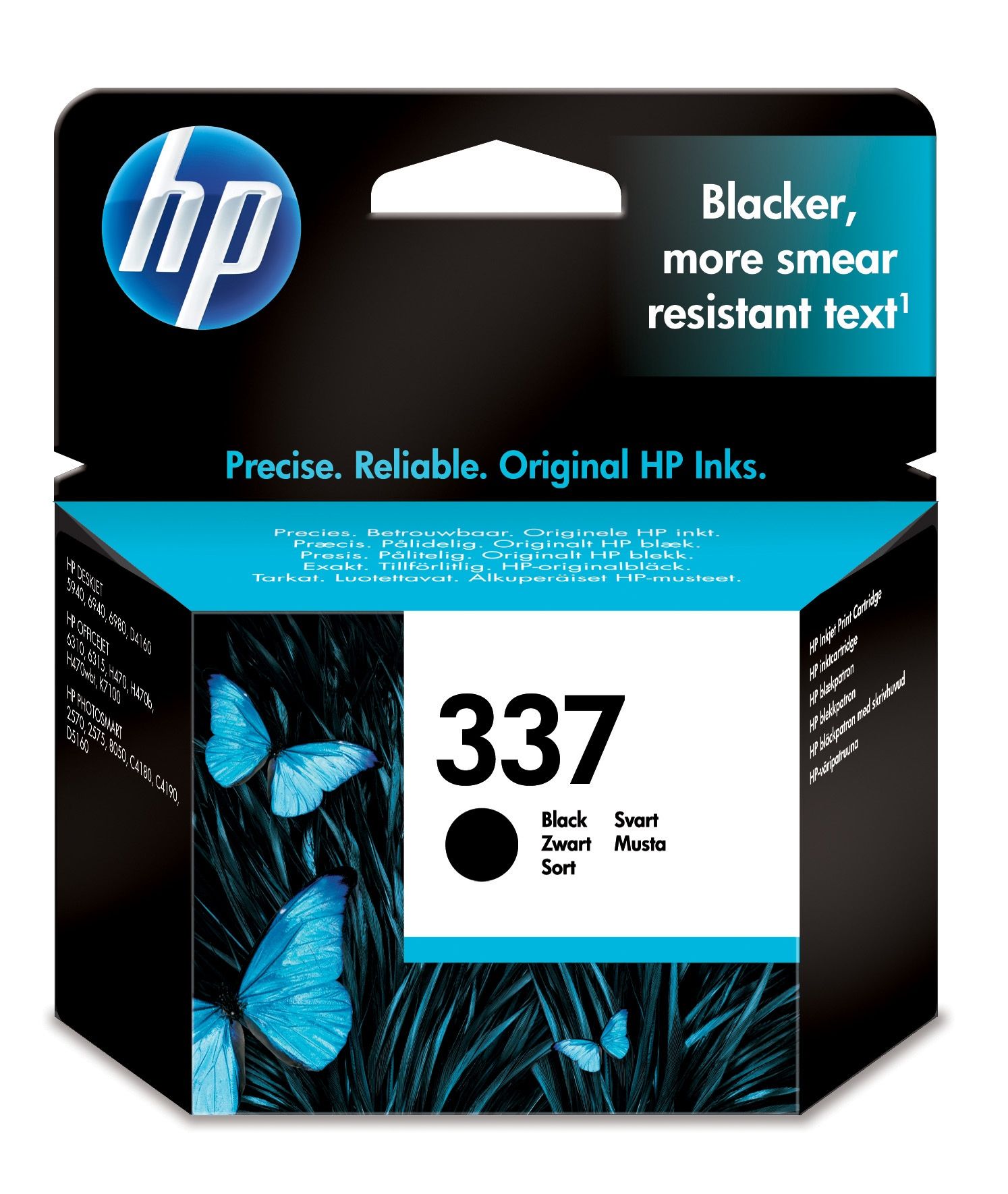 HP 337 Zwarte Inktcartridge - Origineel