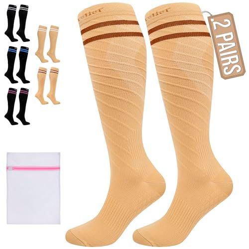 360 Relief Compressiekousen, klasse 1, beige, S/M