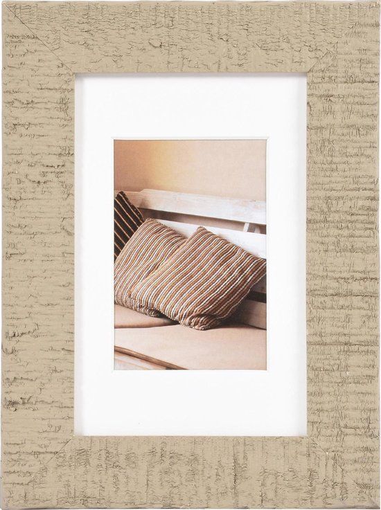 Henzo Driftwood Fotolijst - 10x15 cm - Beige - Hout
