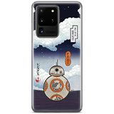 ERT GROUP Telefoonhoes voor Samsung S20 Ultra Original en officieel gelicentieerd Star Wars-patroon BB 8 011 optimaal aangepast aan de vorm van de mobiele telefoon, hoes van TPU