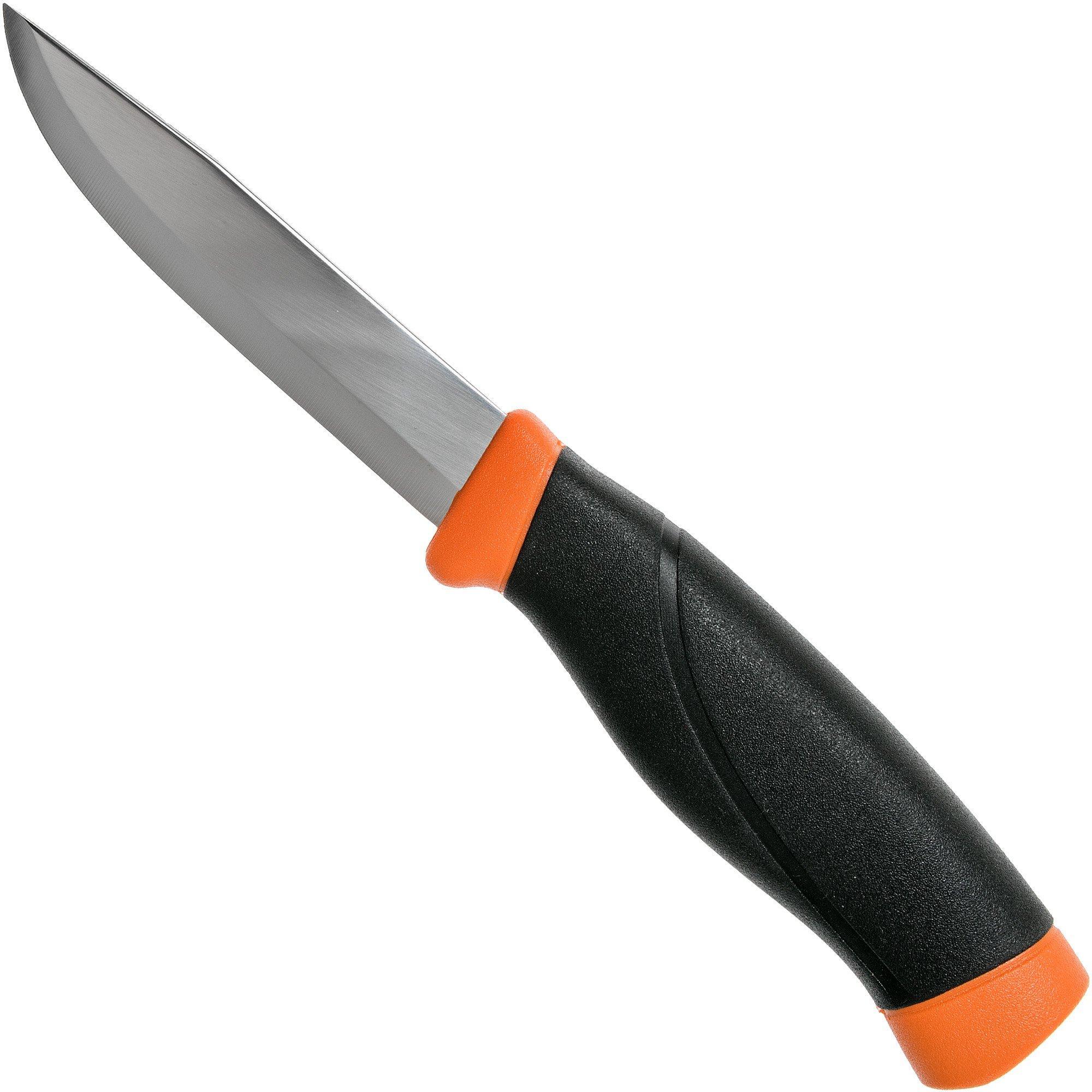 Mora Companion Heavy Duty Burnt Orange stainless, bushcraftmes