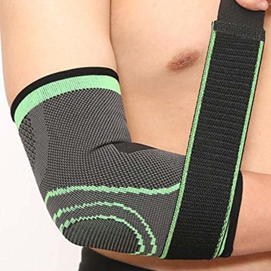 Aolikes Verstelbare Elleboog brace band Tennisarm Golfarm Reuma Overbelasting Elleboog Klachten Bescherming Universeel L