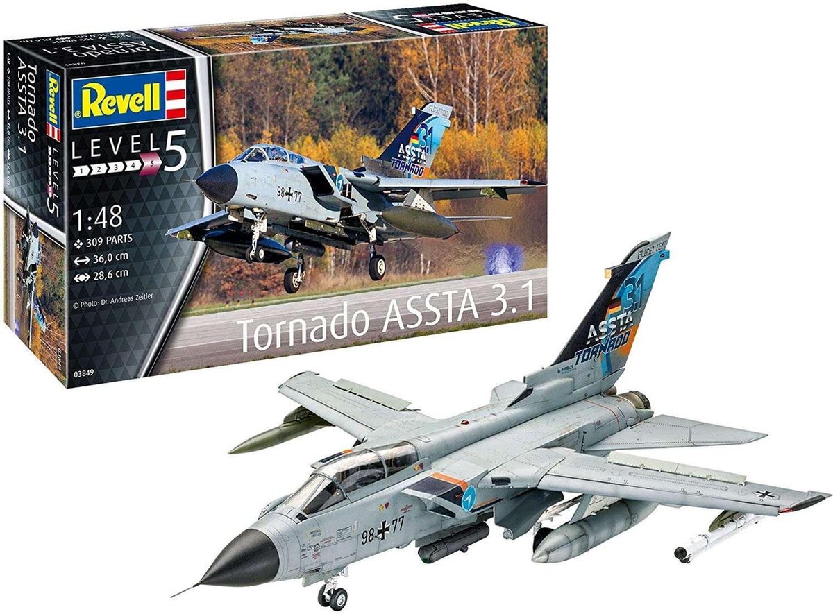 Revell 1:48 03849 Tornado ASSTA 3.1 Plastic kit