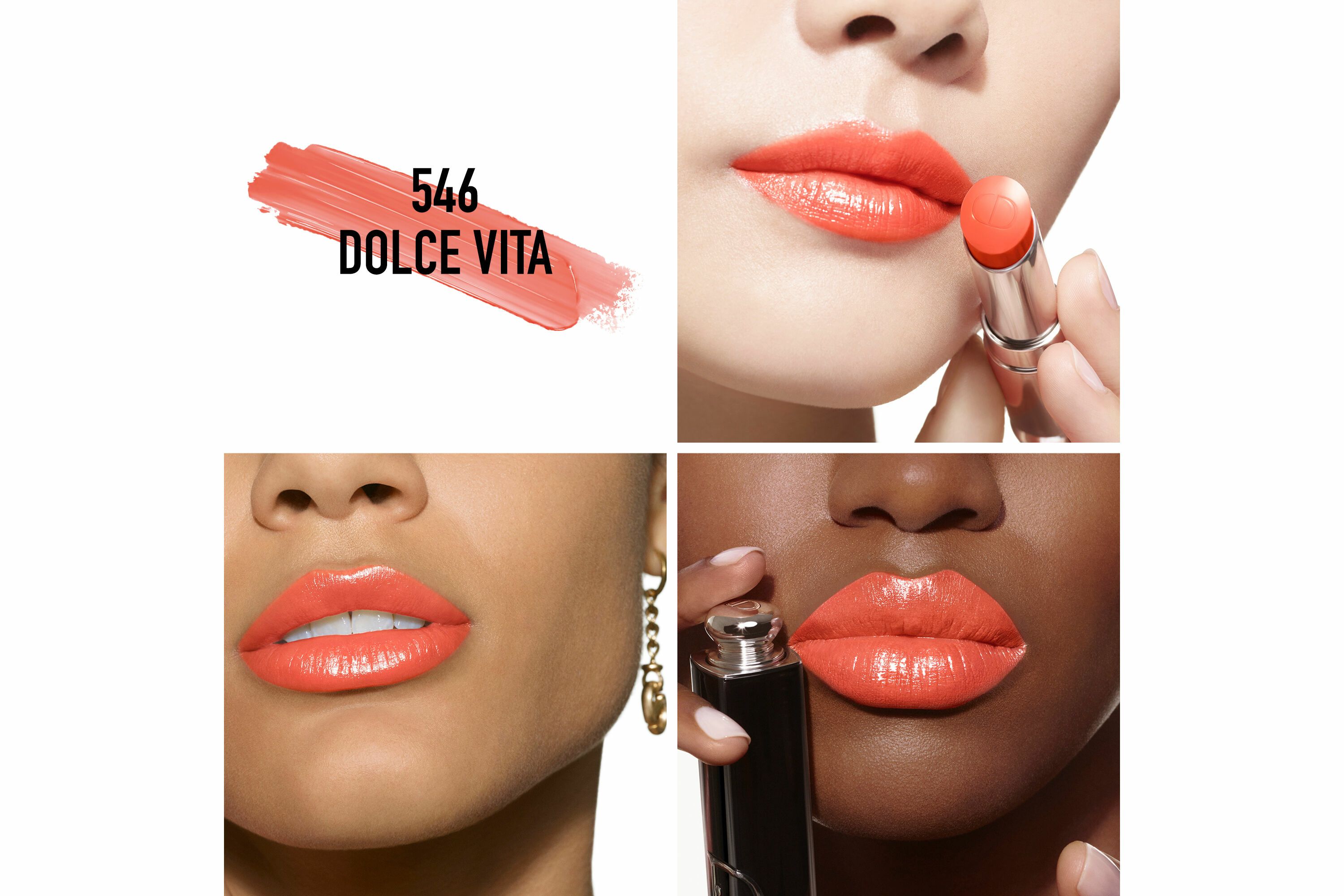Dior Addict Lipstick - 546 Dolce Vita - 3.2g