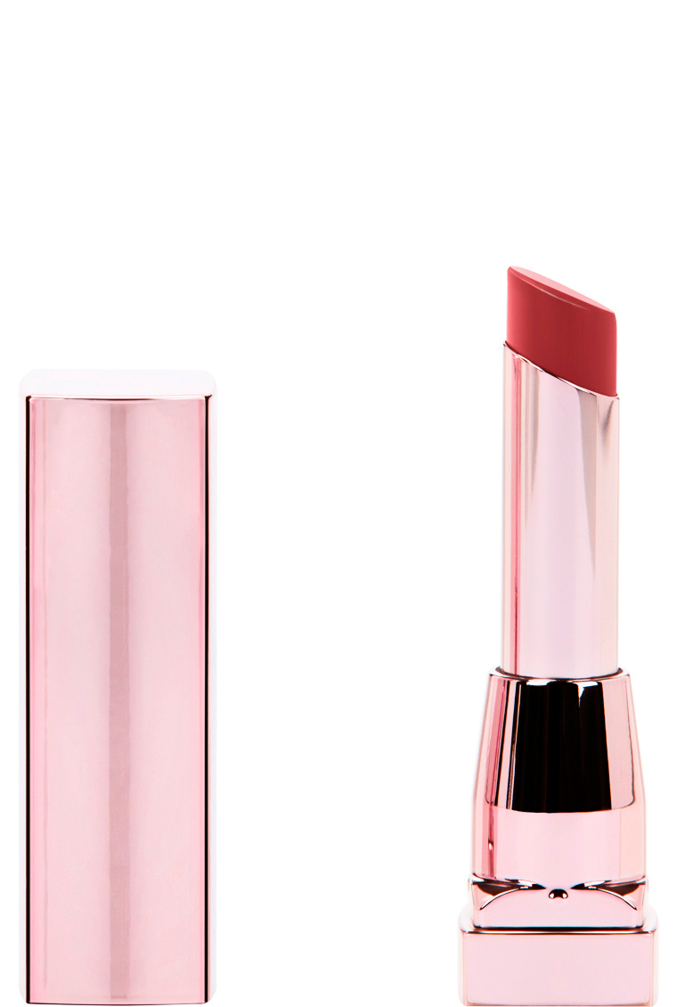 Maybelline Color Sensational Shine Compulsion Lipstick - 90 Scarlet - Nude - Glanzende Lippenstift