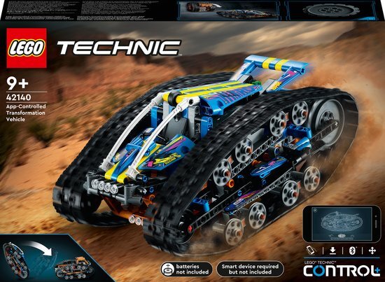 lego Technic 42140 Transformatievoertuig met app-besturing