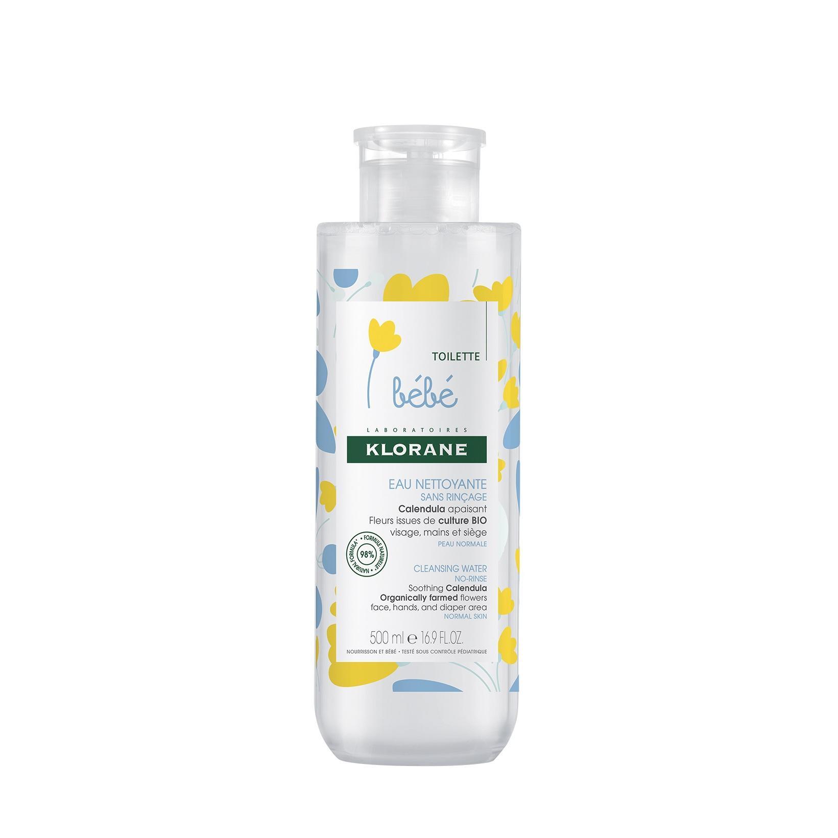 Klorane Baby reinigingswater Water 500ml unisex