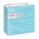 Fato - Droge papieren servetten, Airlaid, stoffen effect, 50-pack servetten, grootte 40x40 gevouwen in 4, Alaska pareldesign