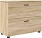 Meuble de salle de bain Sonoma chêne 76,5 x 35 x 64 cm