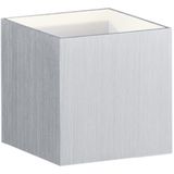 Osram Trion Loacy LED Wandlamp - 4W - 430lm - 3000K - Vierkant - Mat Grijs - Aluminium
