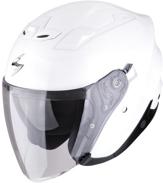 Scorpion EXO-Z1 Pearl Wit Jethelm - Helm
