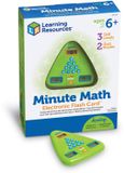 Learning Resources Minute Math Electronic Flash Card™ - 6+