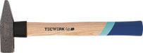 TECWERK Schlosserhamer 400g steel-l.310mm hickory met nylon beschermhoes