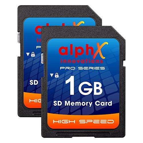 Alphx Innovations 1gb SD-kaart, pak van 2