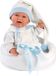 Llorens pop MIMO SONRISAS CAPAZO CIGÜEÑA bleu 42 cm