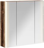vidaXL Badkamerspiegelkast Oudhout 63,5 x 15,5 x 60,5 cm Bewerkt hout