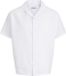 JACK & JONES Summer linen blend resort shirt relaxed fit korte mouw - popeline - wit (white)
