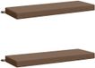 vidaXL - 2-delige Bankkussens SOEST 2 st 100% Polyester Taupe