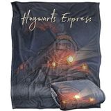 HARRY POTTER Silky Touch Super Soft Sprei Deken, 152 x 127 cm