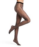 FALKE Galaxy eenkleurig materiaal transparent 20 DEN panty dames zwart - maat L
