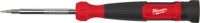 Milwaukee 4932480584 Multi-bit schroevendraaiers 4 in 1 Precision Multi-Bit Screwdriver